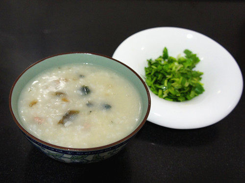 皮蛋肉丝粥步骤9