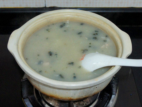 皮蛋肉丝粥步骤8