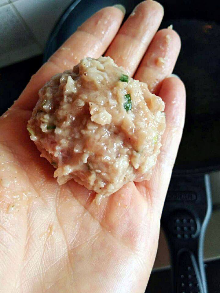 小肉丸包蛋步骤6