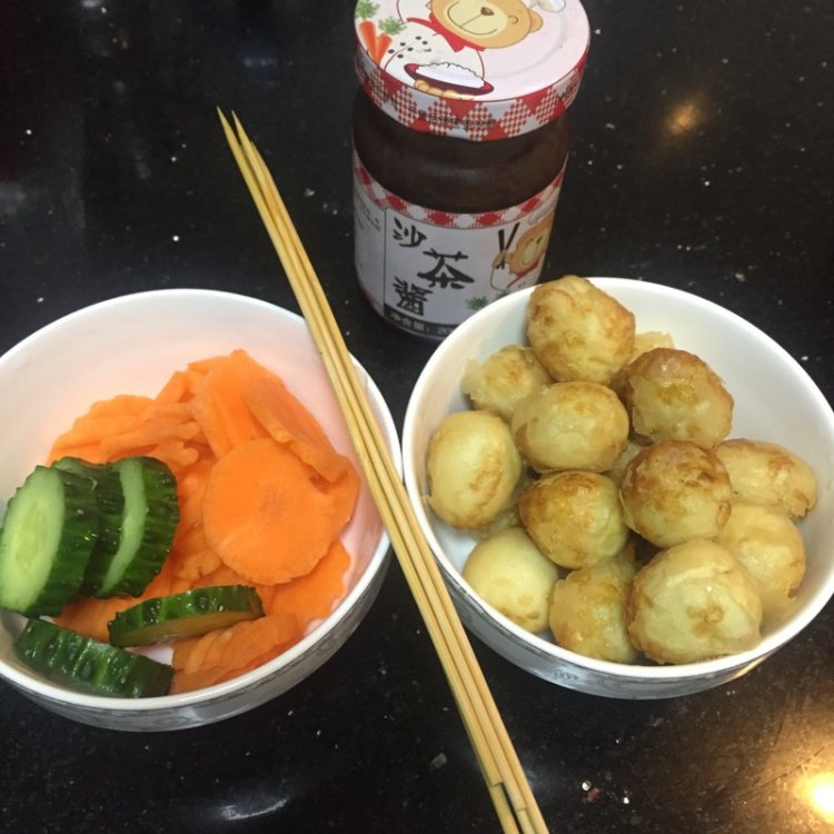 沙茶虎皮蛋步骤5