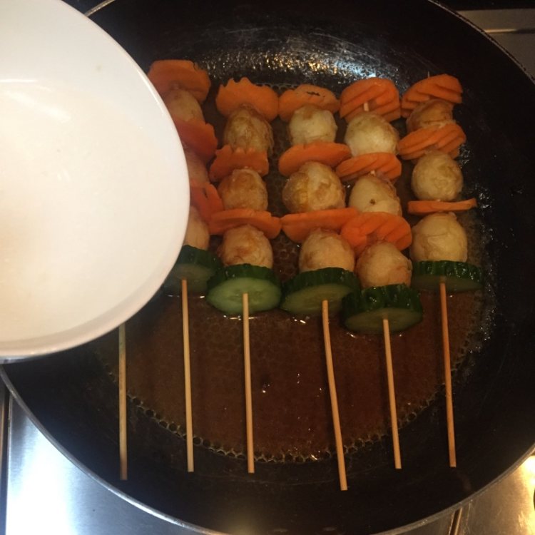 沙茶虎皮蛋步骤7