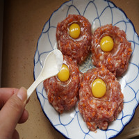肉饼炖鹌鹑蛋#新鲜从步骤8
