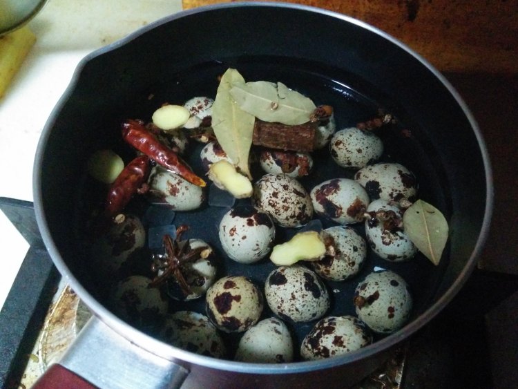 【手工美食】五香鹌鹑步骤4
