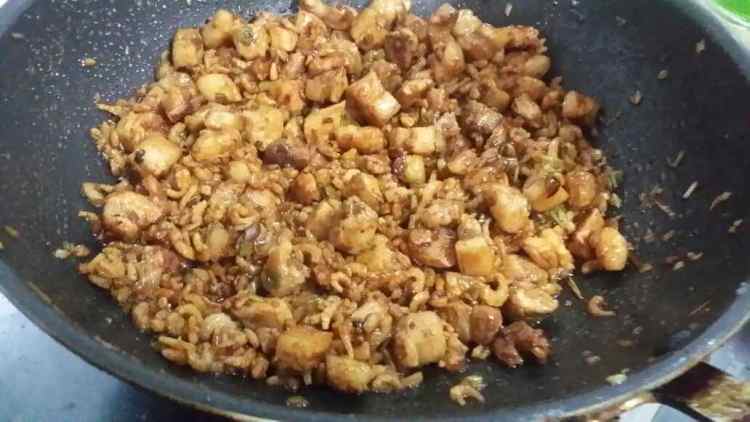 【手工美食】闽南肉粽步骤7