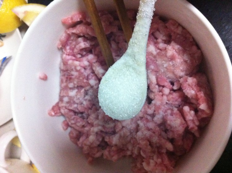 菰米肉蛋酿香菇步骤4