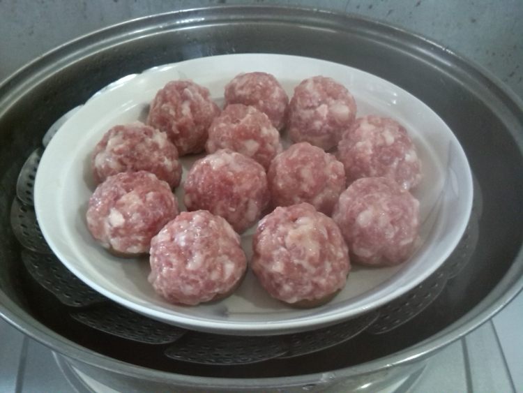 鹌鹑蛋肉末瓤香菇步骤5