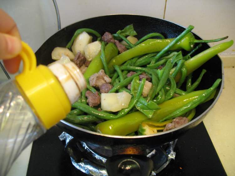 烀豇豆咸菜步骤13