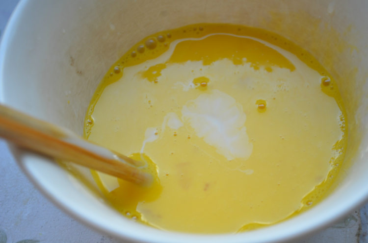 橙香炼乳蒸蛋步骤6