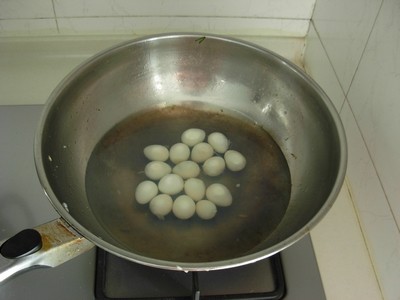 鹌鹑蛋菠菜汤步骤6