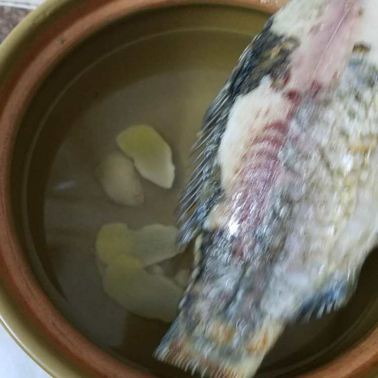鲫鱼白菜汤步骤4