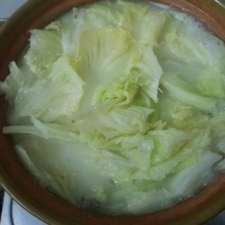 鲫鱼白菜汤步骤7