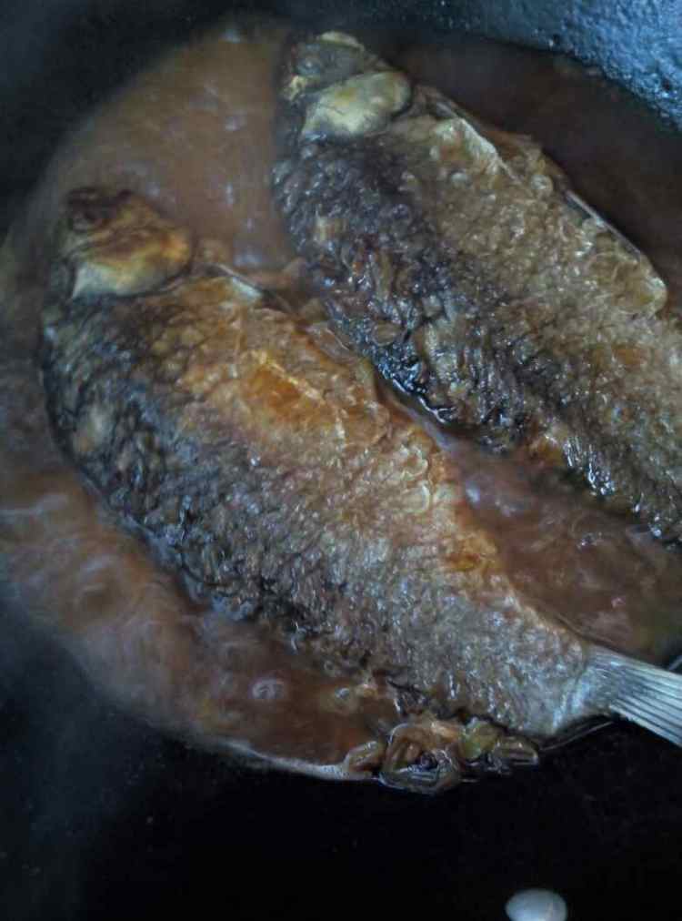 家常烧鲫鱼#新鲜从这步骤5