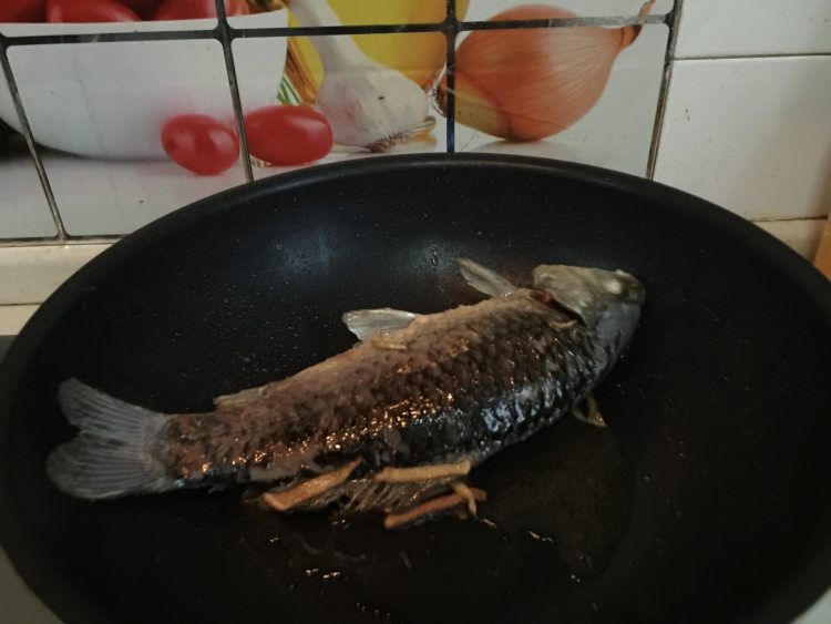 豆浆鲫鱼汤步骤5