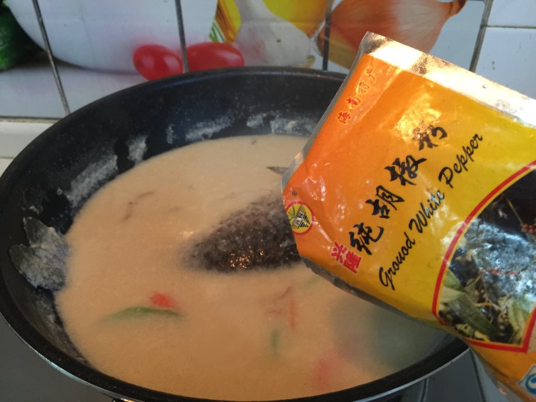 豆浆鲫鱼汤步骤10