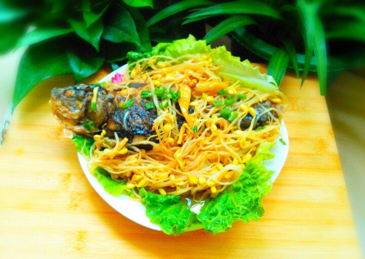 豆芽炖鲫鱼步骤10