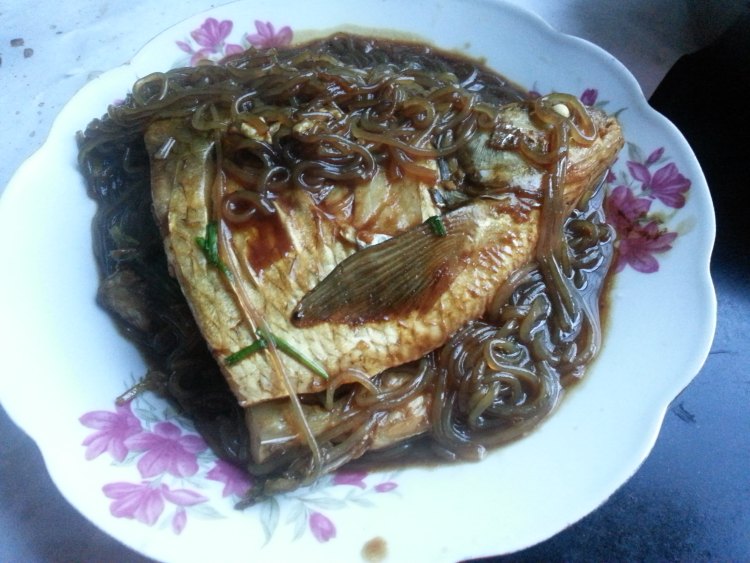 鲫鱼粉丝步骤6