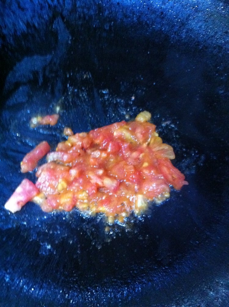 鱼香西红柿粥步骤5