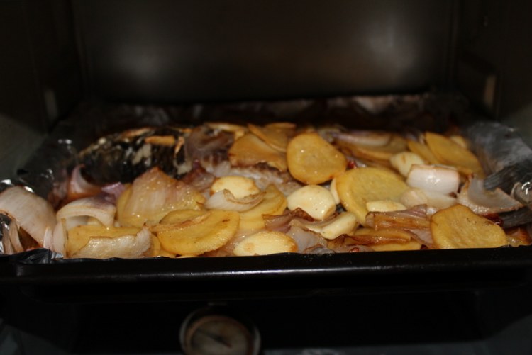 土豆烤鱼步骤16