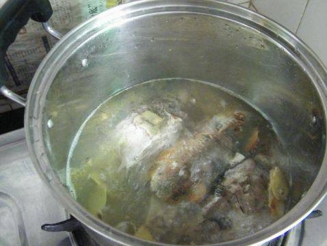 姜片鲫鱼汤步骤5
