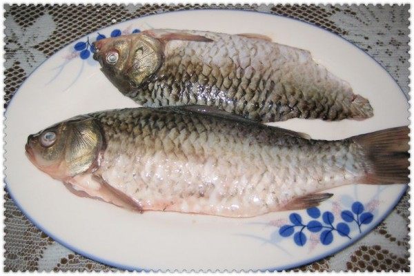 蛤蜊汆鲫鱼步骤2