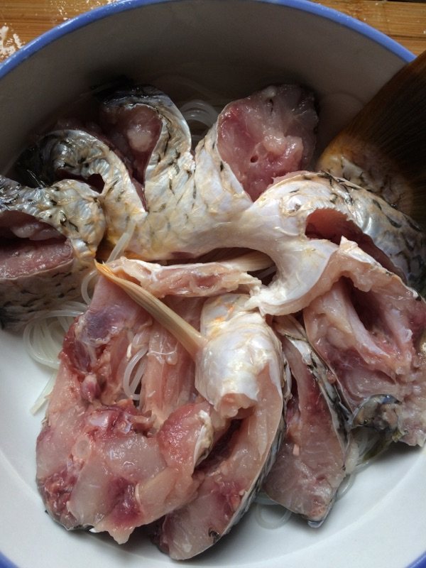 蒸草鱼步骤4