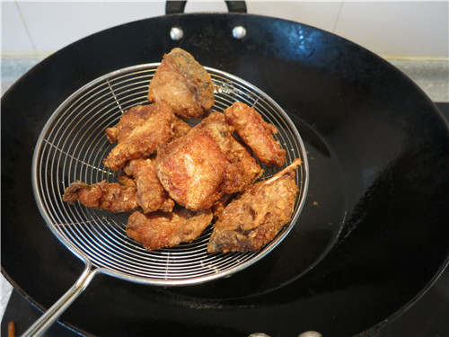 干炸香酥鱼片步骤8