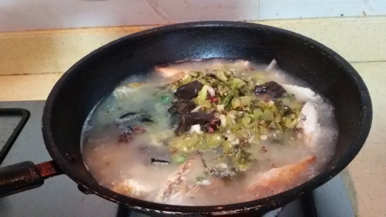 椒香酸菜鱼步骤11