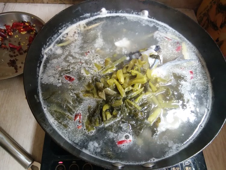 香辣酸菜鱼步骤10