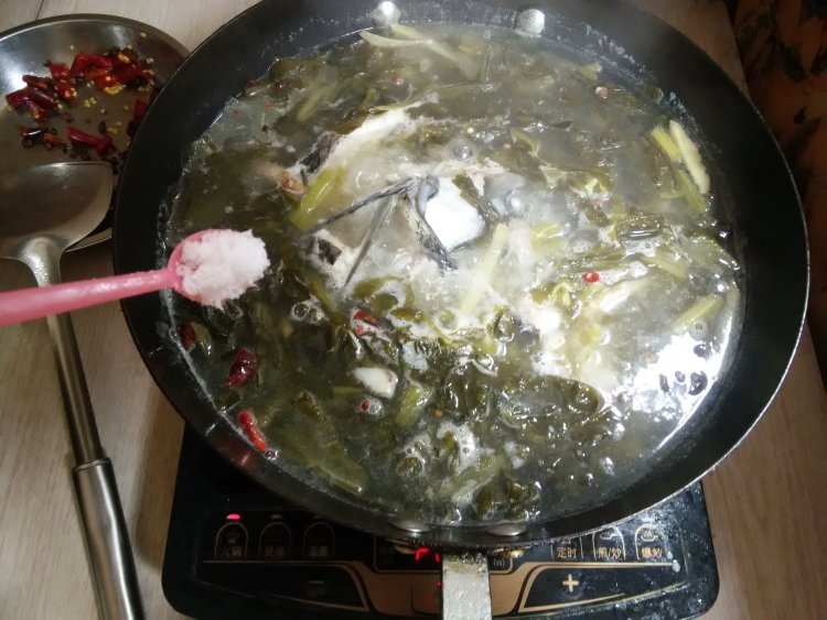 香辣酸菜鱼步骤11