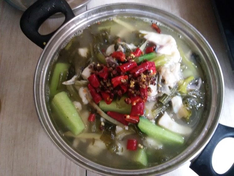 香辣酸菜鱼步骤14