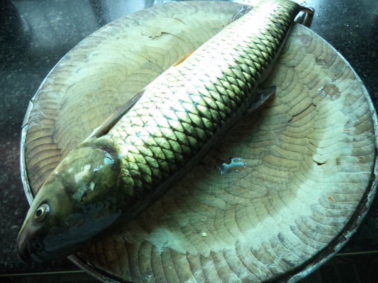 香辣油拔鱼步骤1