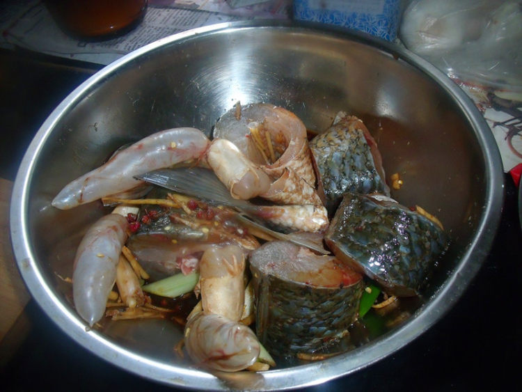 麻辣草鱼步骤2