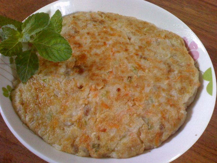 煎鱼饼步骤9