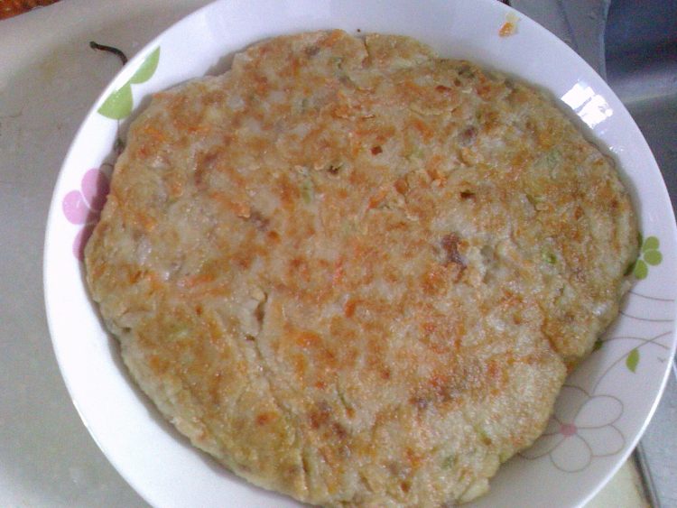 煎鱼饼步骤8