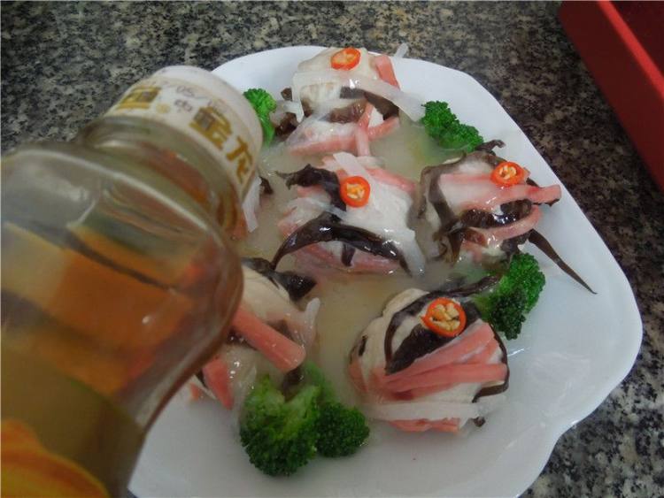 绣珠鱼丸步骤12