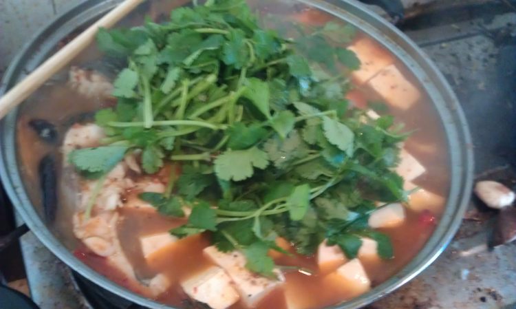 香辣草鱼炖豆腐步骤7