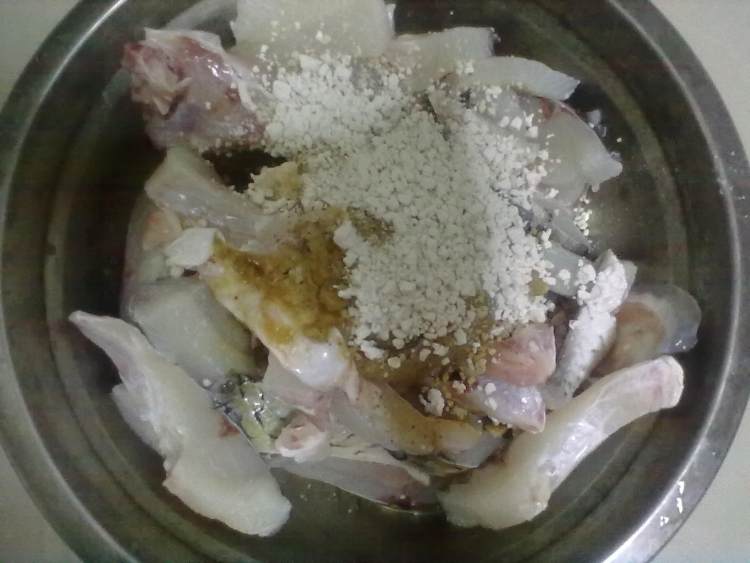 香菇烧鱼步骤1