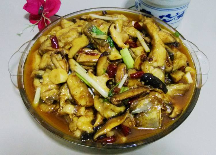香菇烧鱼步骤12