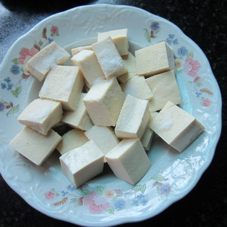孜然鱼香豆腐步骤4
