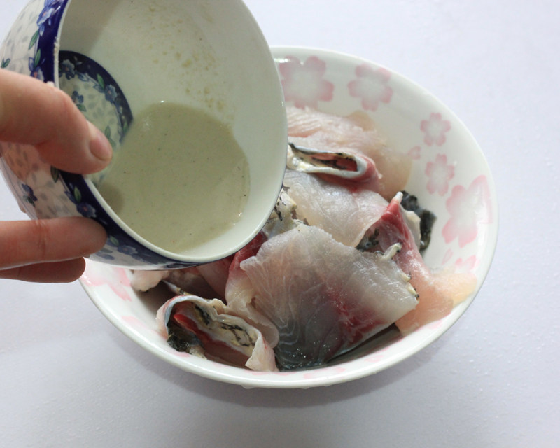 香菜鱼片步骤5