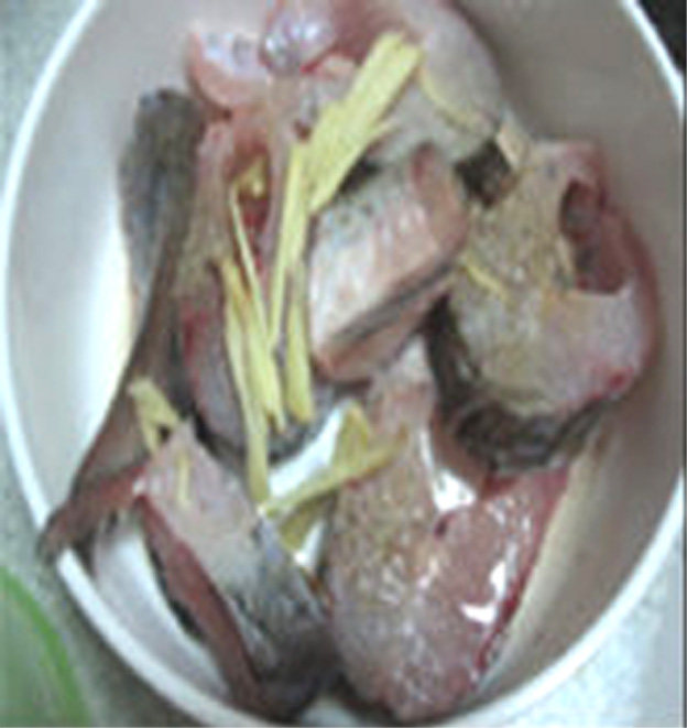 薄荷红烧鱼块步骤1