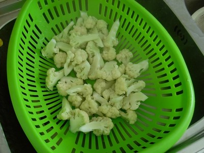 香辣菜花鱼片步骤3