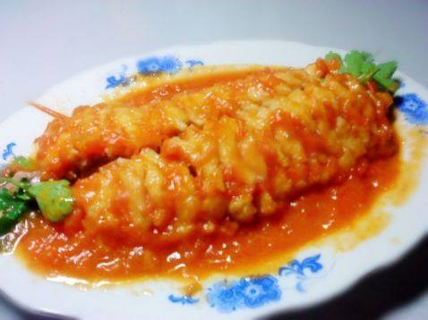茄汁棒子鱼步骤8