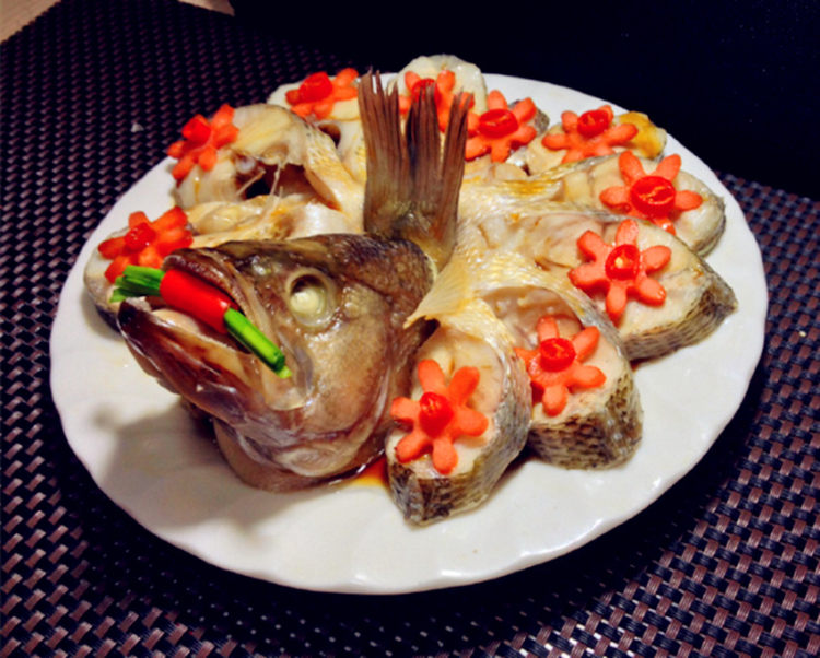 微波炉版清蒸鲈鱼步骤13