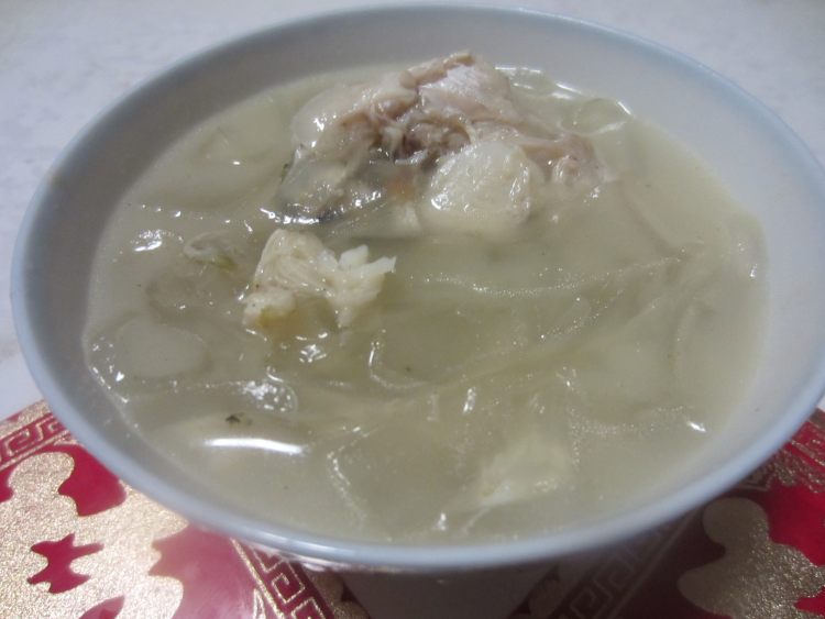 鲈鱼粉皮汤步骤7