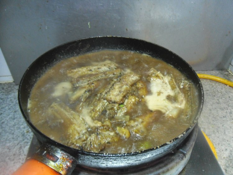 豆豉烧带鱼步骤9