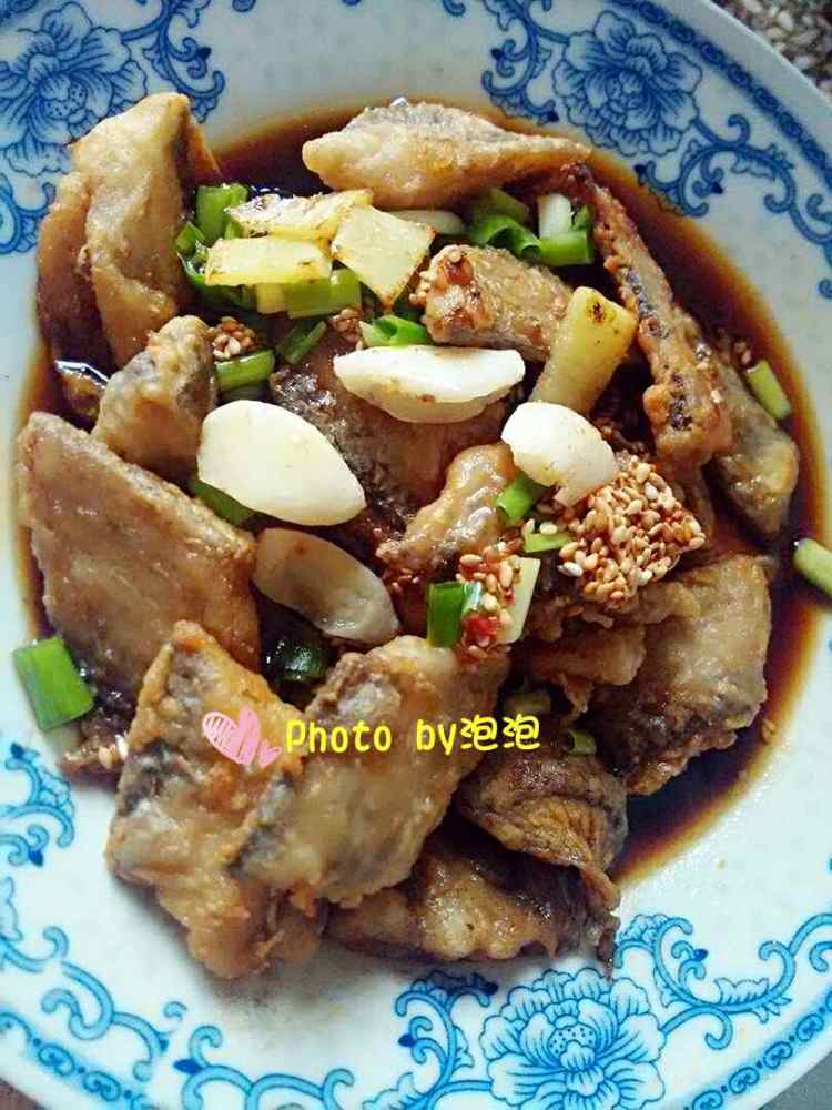 浇汁带鱼步骤7
