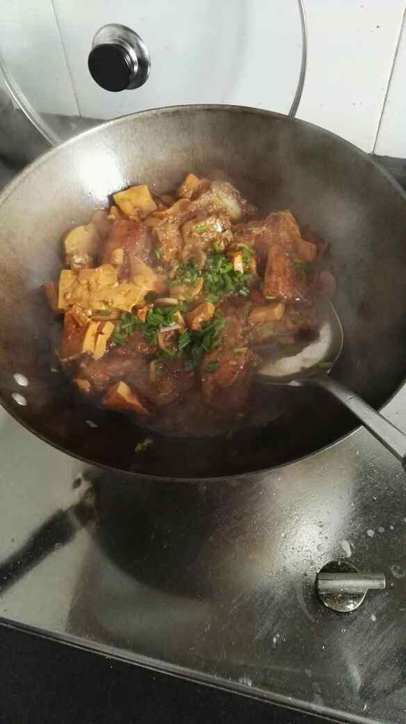 豆腐炖带鱼步骤13