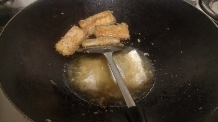 糖醋带鱼#多效护理一步骤4