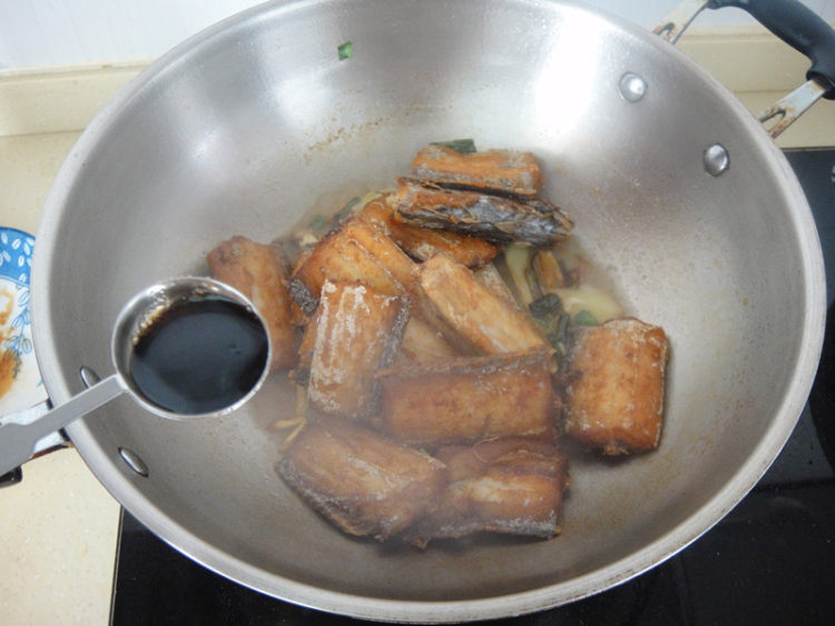 红烧糖醋带鱼步骤8